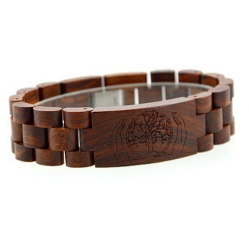 Wholesale Sandalwood Bracelet, Environmental Crafts Exquisite Wooden Gifts Bracelet